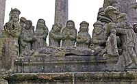 St-Thegonnec Calvary in Brittany France