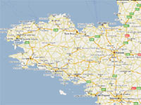 brittany map
