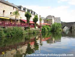 Ille-et-Rance Canal in Brittany France Ille-et-Rance Canal in Brittany France